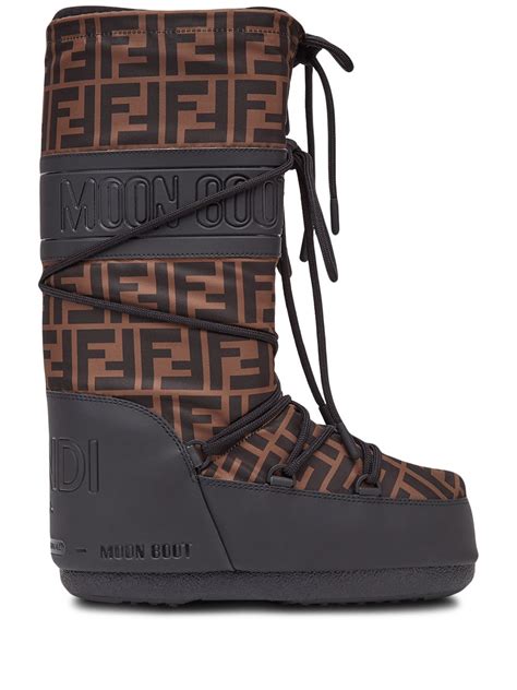 fendi moonboots|fendi plaid cowboy boots.